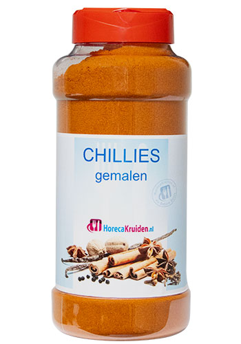 Chillies gemalen