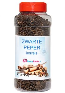 Zwarte Peper 420g kopen bij Horecakruiden.nl