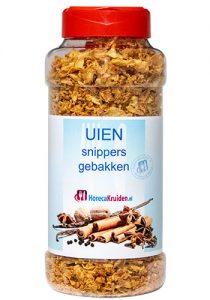 uiensnippers gebakken