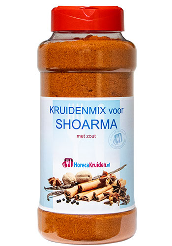 Durf eindeloos bolvormig Mix voor Shoarma 520g - online kopen bij Horecakruiden.nl