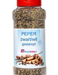 Peper zwart/wit